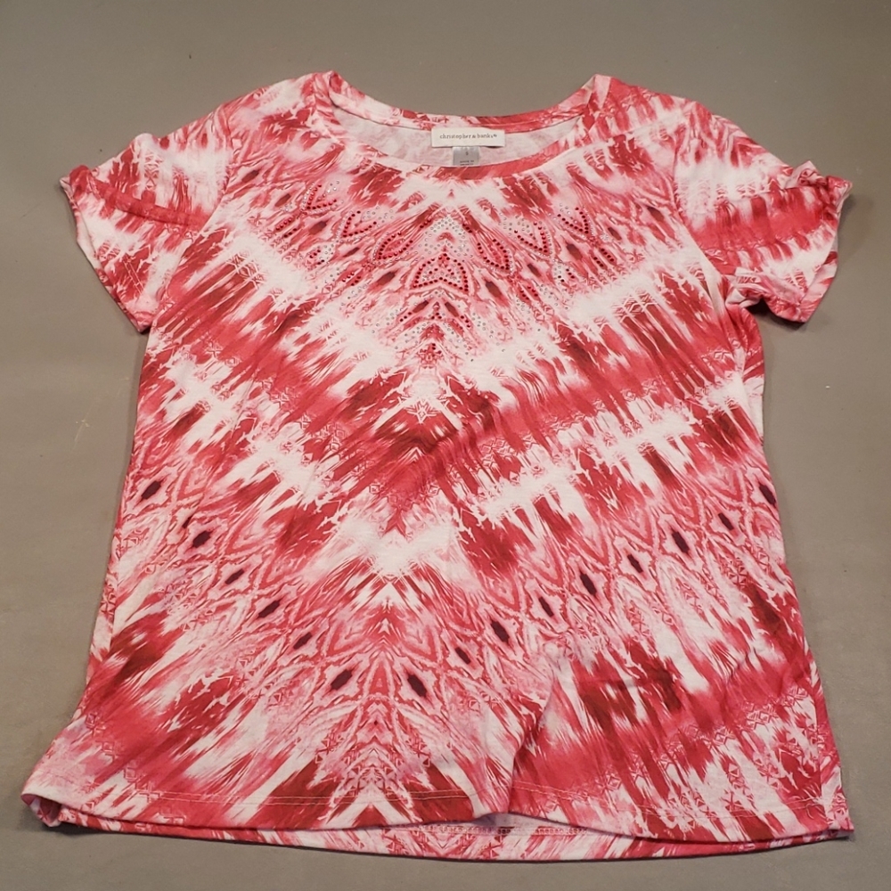 Christopher & Banks, Women's SS T-shirt, Size S